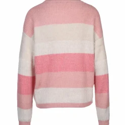 Damen Strickpullover mit Streifen