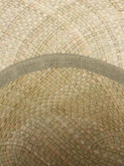 Damen Strohhut mit Schleife