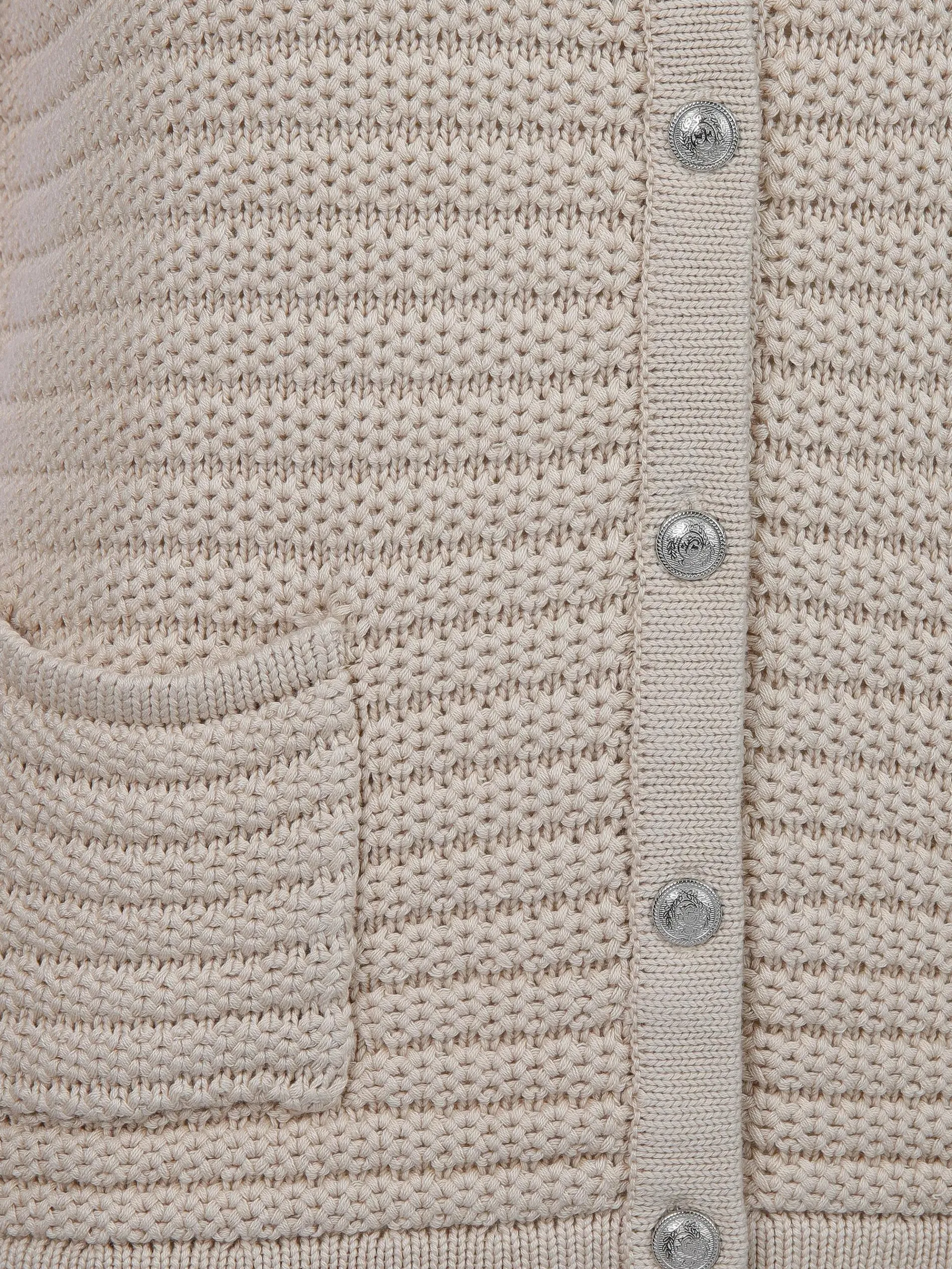 Damen Struktur Cardigan