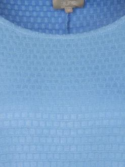 Damen Struktur Jacquardshirt