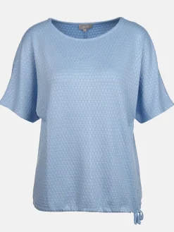 Damen Struktur Jacquardshirt