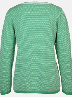 Damen Struktur Pullover