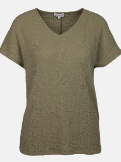 Damen Struktur Shirt