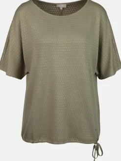 Damen Struktur Shirt