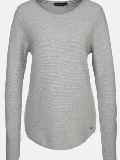 Damen Strukturpullover