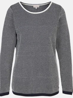 Damen Strukturpullover