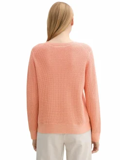 Damen Strukturpullover