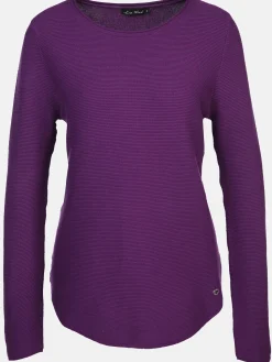 Damen Strukturpullover
