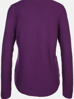 Damen Strukturpullover