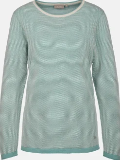 Damen Strukturpullover