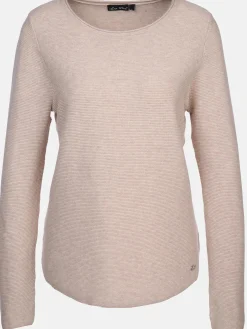 Damen Strukturpullover