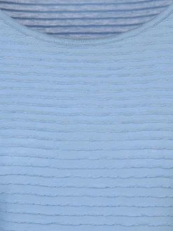 Damen Strukturshirt mit 3/4 Arm