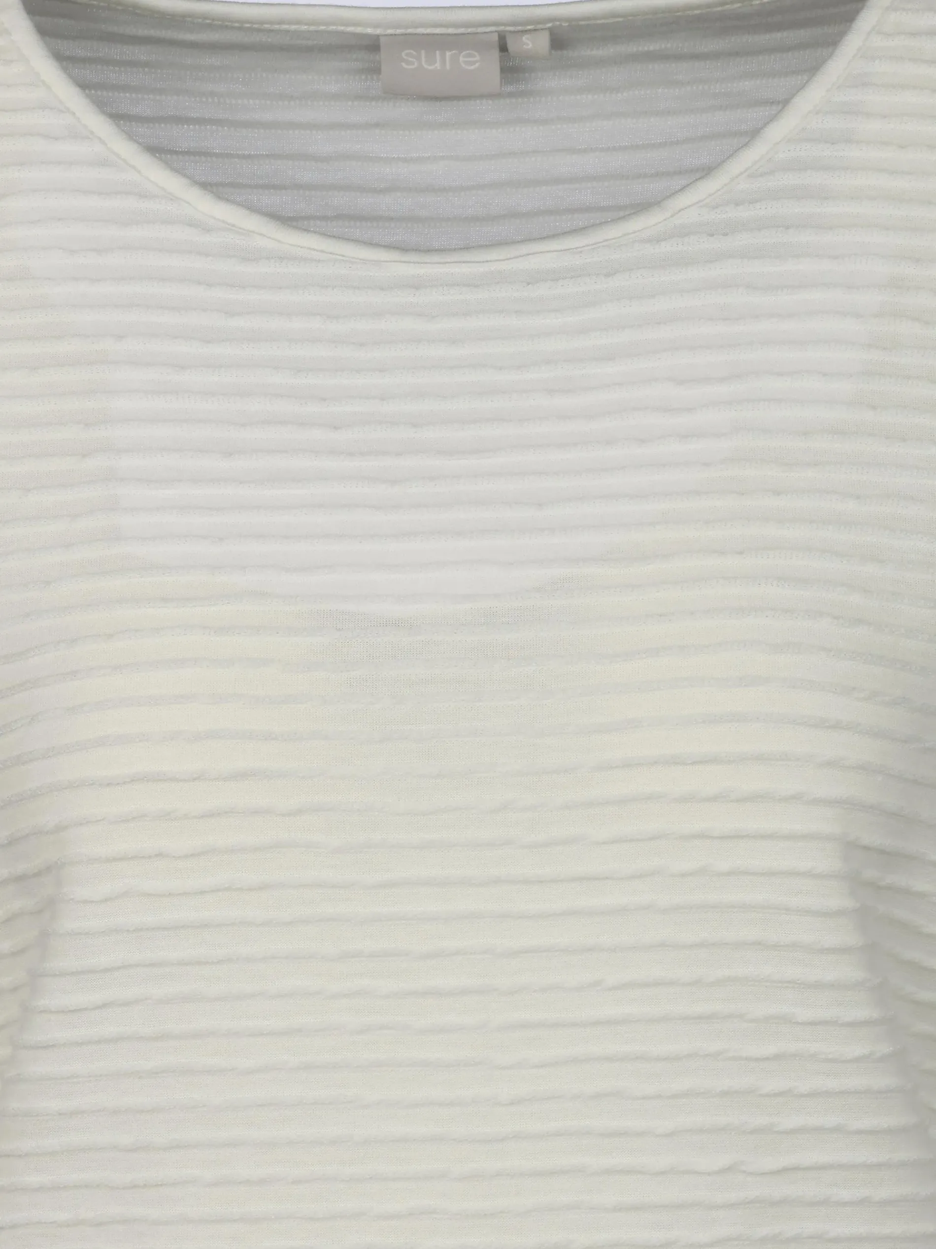 Damen Strukturshirt mit 3/4 Arm