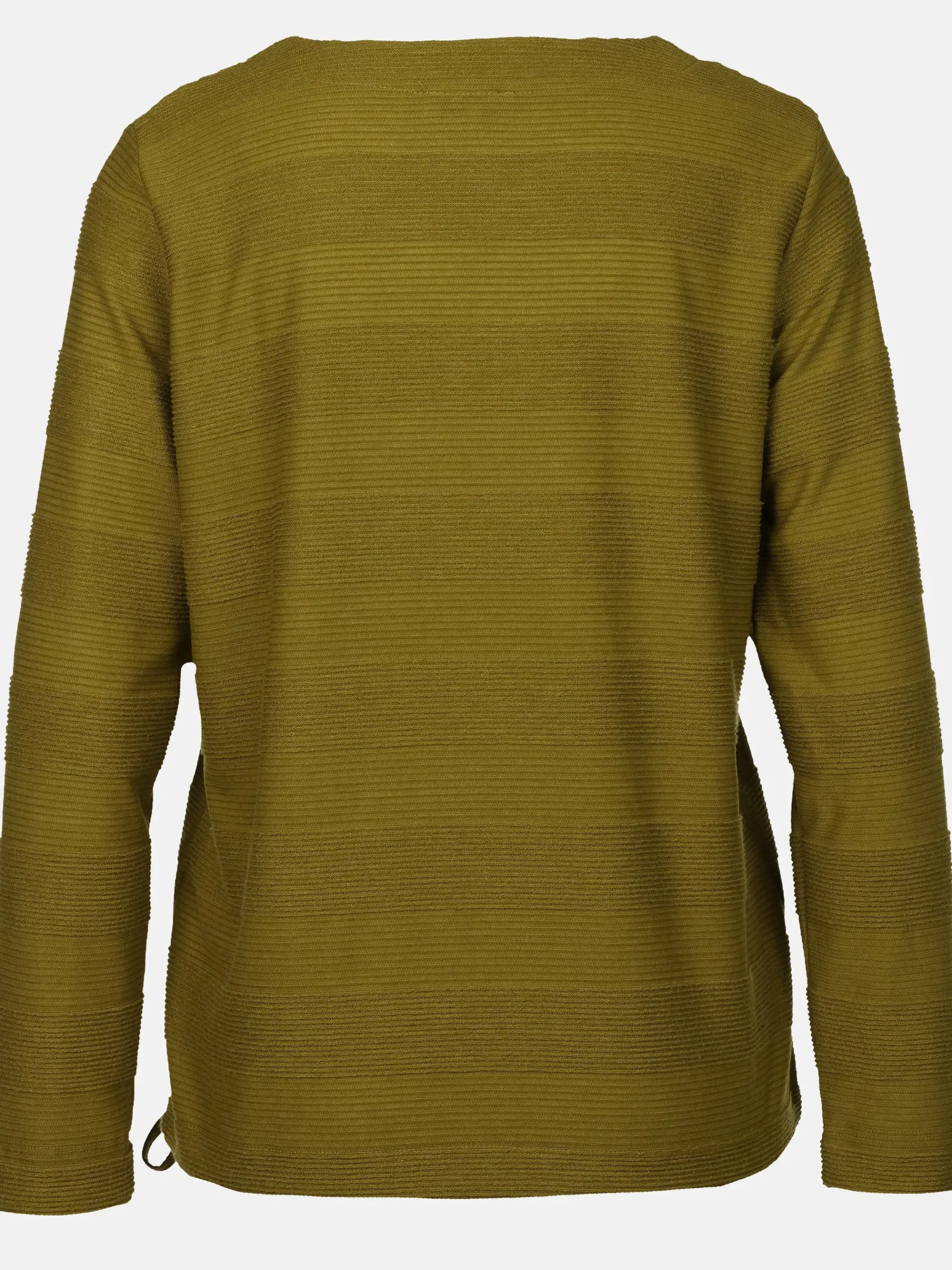 Damen Struktur-Shirt mit Streifenoptik