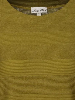 Damen Struktur-Shirt mit Streifenoptik