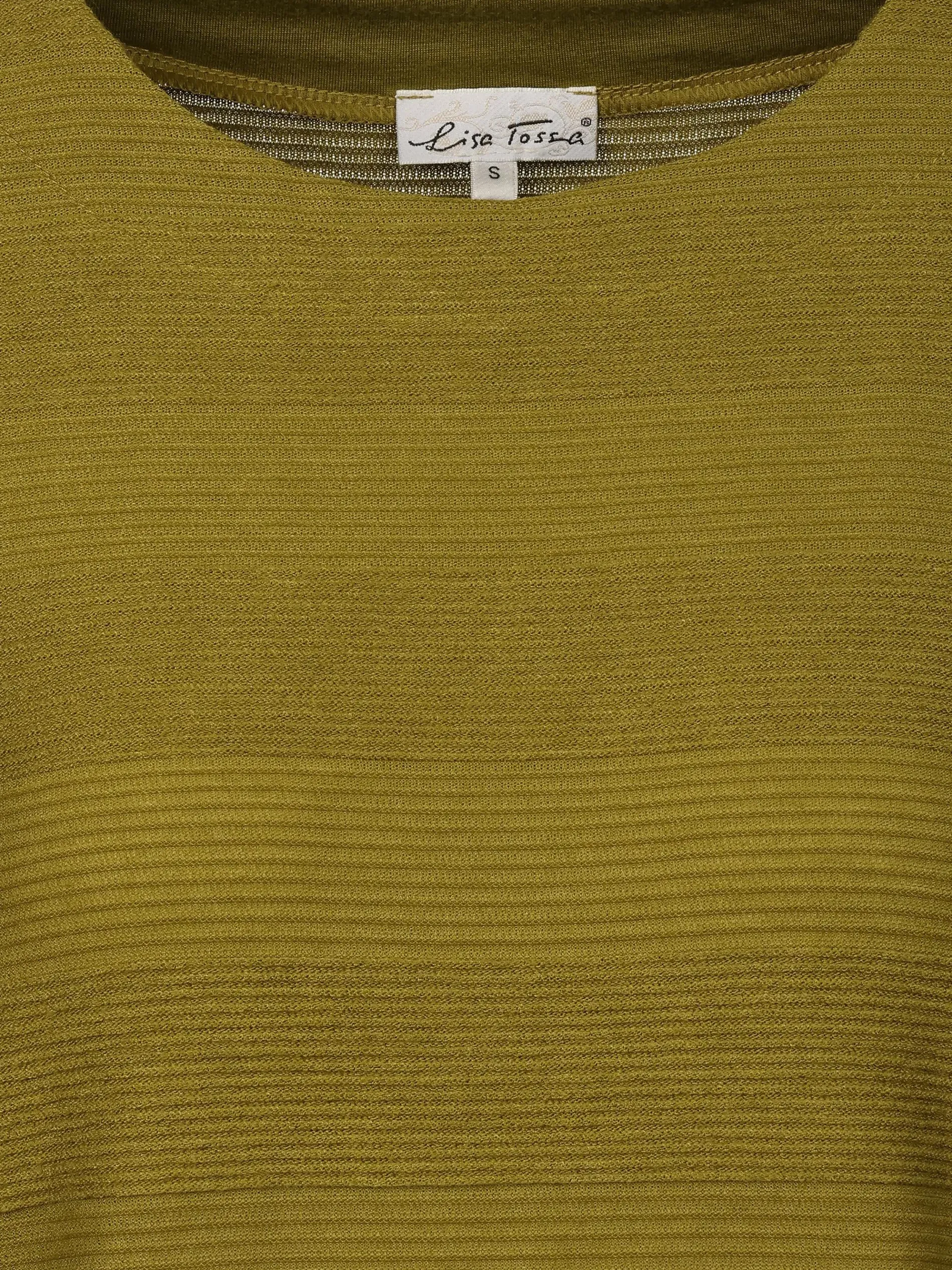 Damen Struktur-Shirt mit Streifenoptik