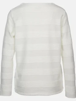 Damen Strukturshirt unifarben