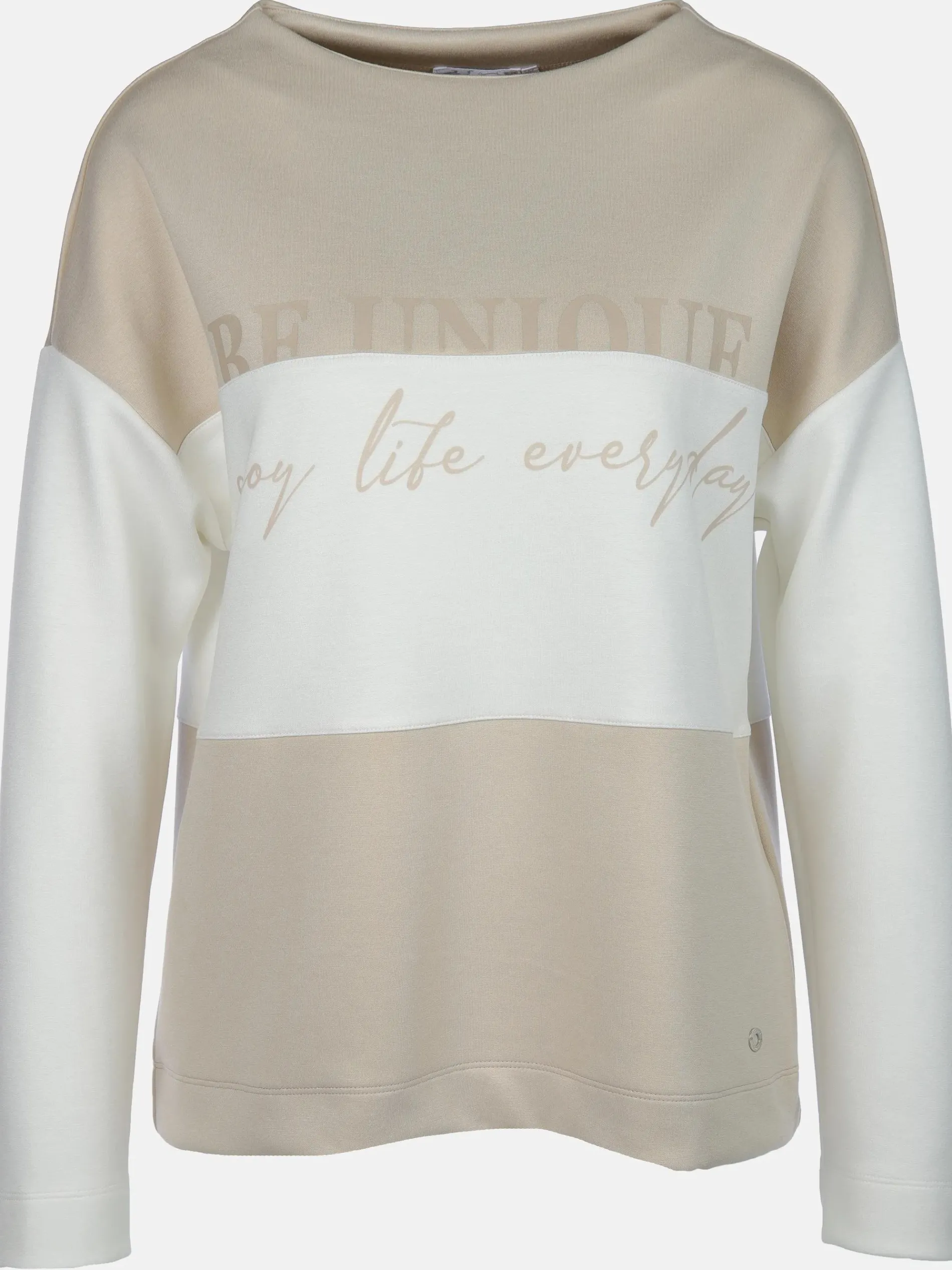 Damen Sweatshirt mit Colorblocking