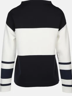 Damen Sweatshirt mit Colorblocking