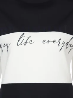 Damen Sweatshirt mit Colorblocking