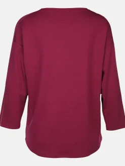 Damen Sweatshirt mit Glitzerschrift