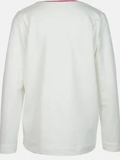 Damen Sweatshirt mit Glitzersteinchen