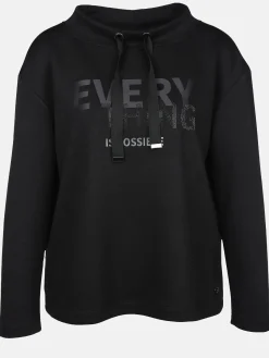 Damen Sweatshirt mit Stehkragen
