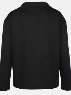 Damen Sweatshirt mit Stehkragen