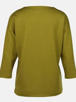 Damen Sweatshirt mit Strassbesatz