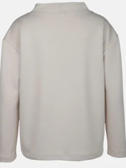 Damen Sweatshirt mit Strassbesatz