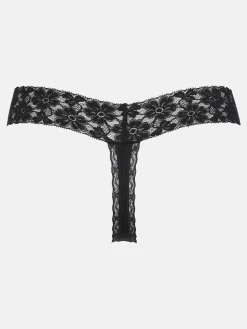 Damen Tanga mit Spitze im 2er Pack