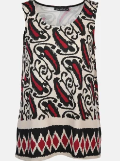 Damen Top im Ethno-Print