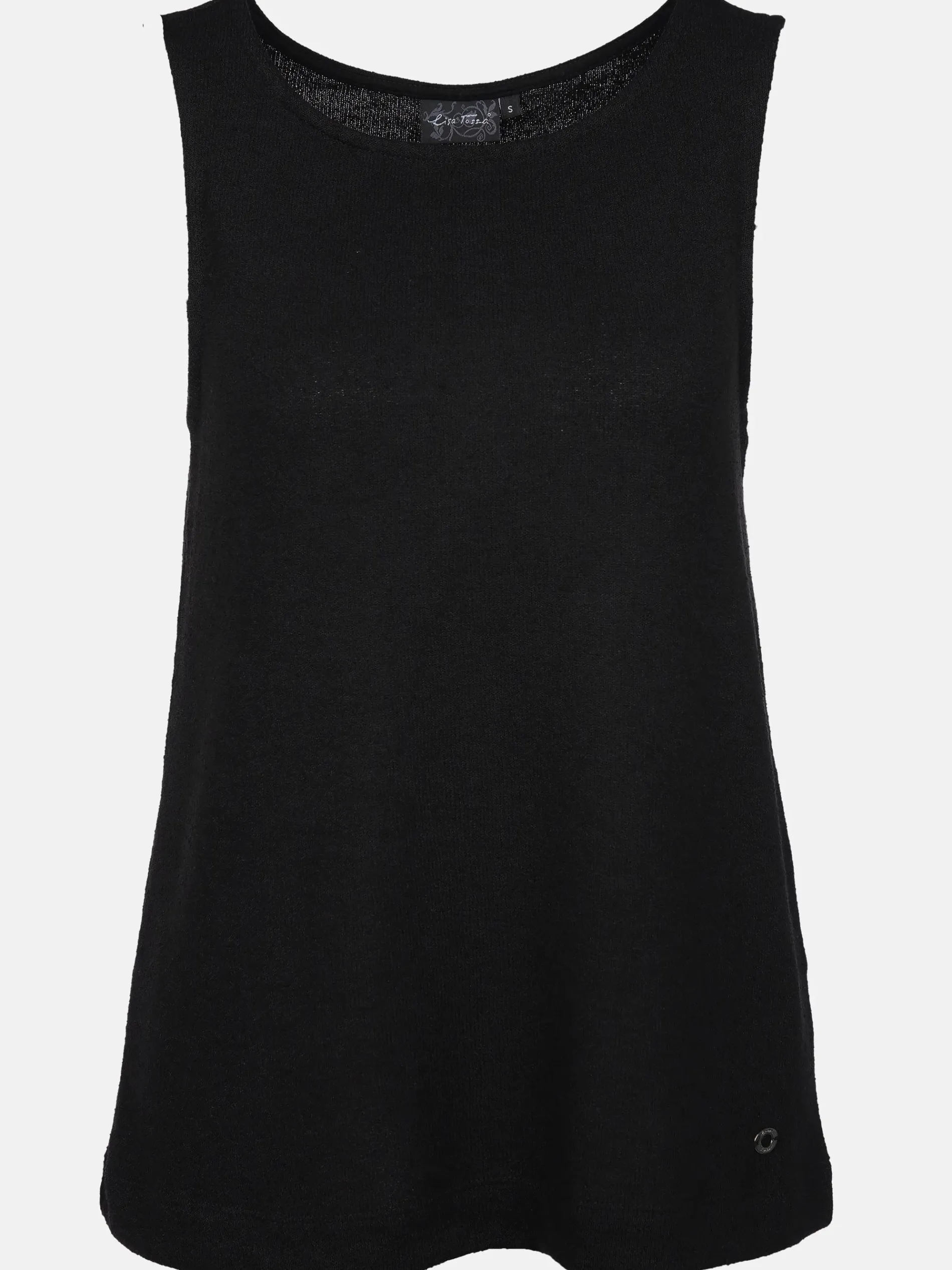 Damen Top in Boucle-Optik