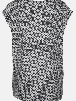 Damen Top mit Alloverprint
