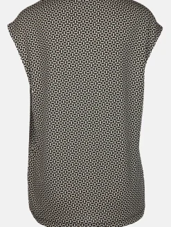 Damen Top mit Alloverprint
