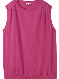 Damen Top mit Struktur