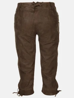 Damen Trachten Echtlederhose mit Stickerei