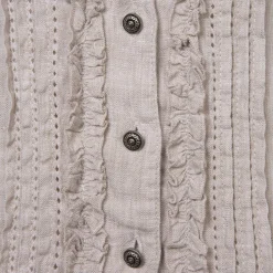 Damen Trachtenbluse aus Leinen