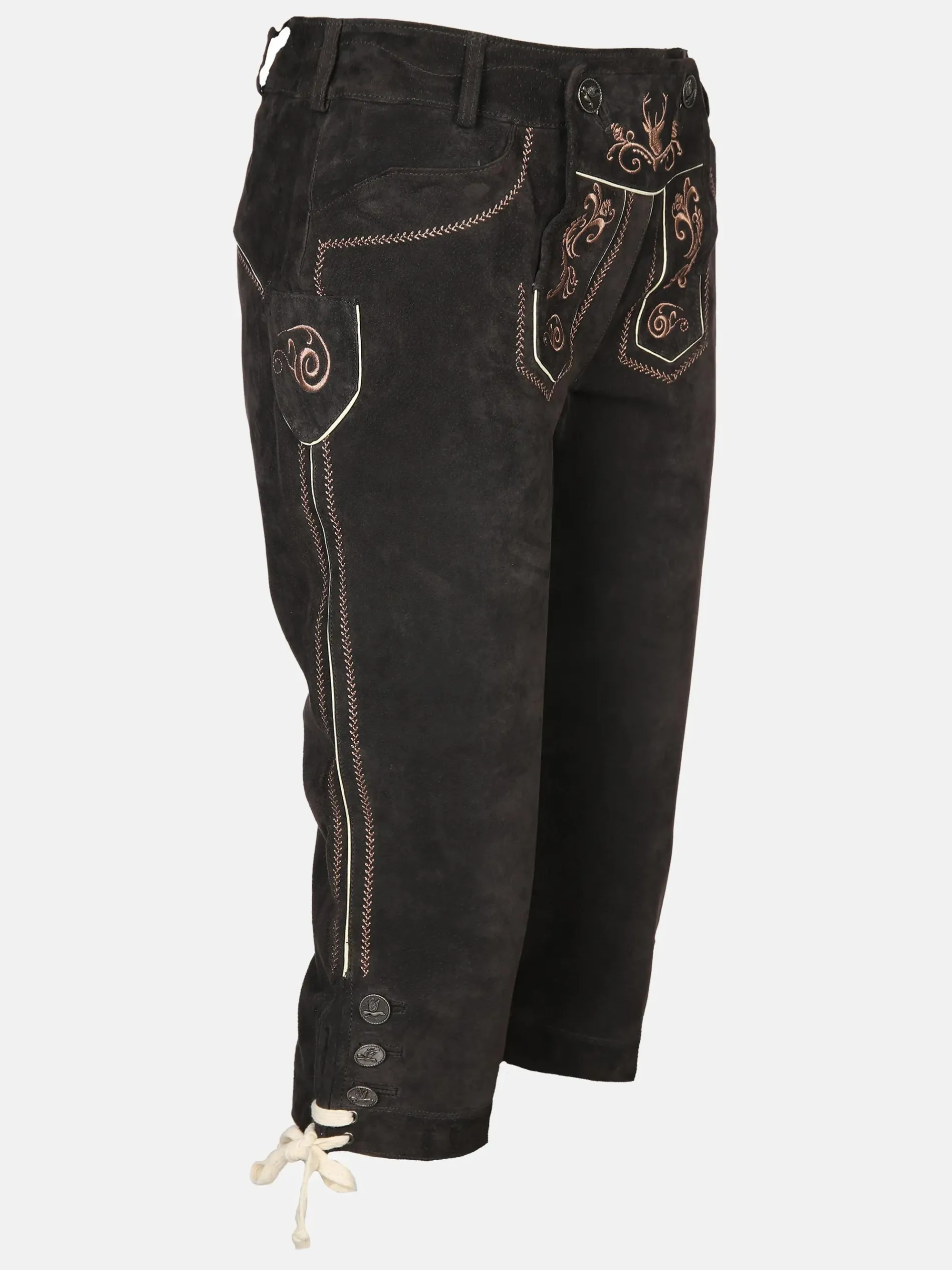 Damen Trachtenhose in Echtleder