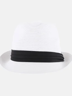 Damen Trilby Hut mit Zierband