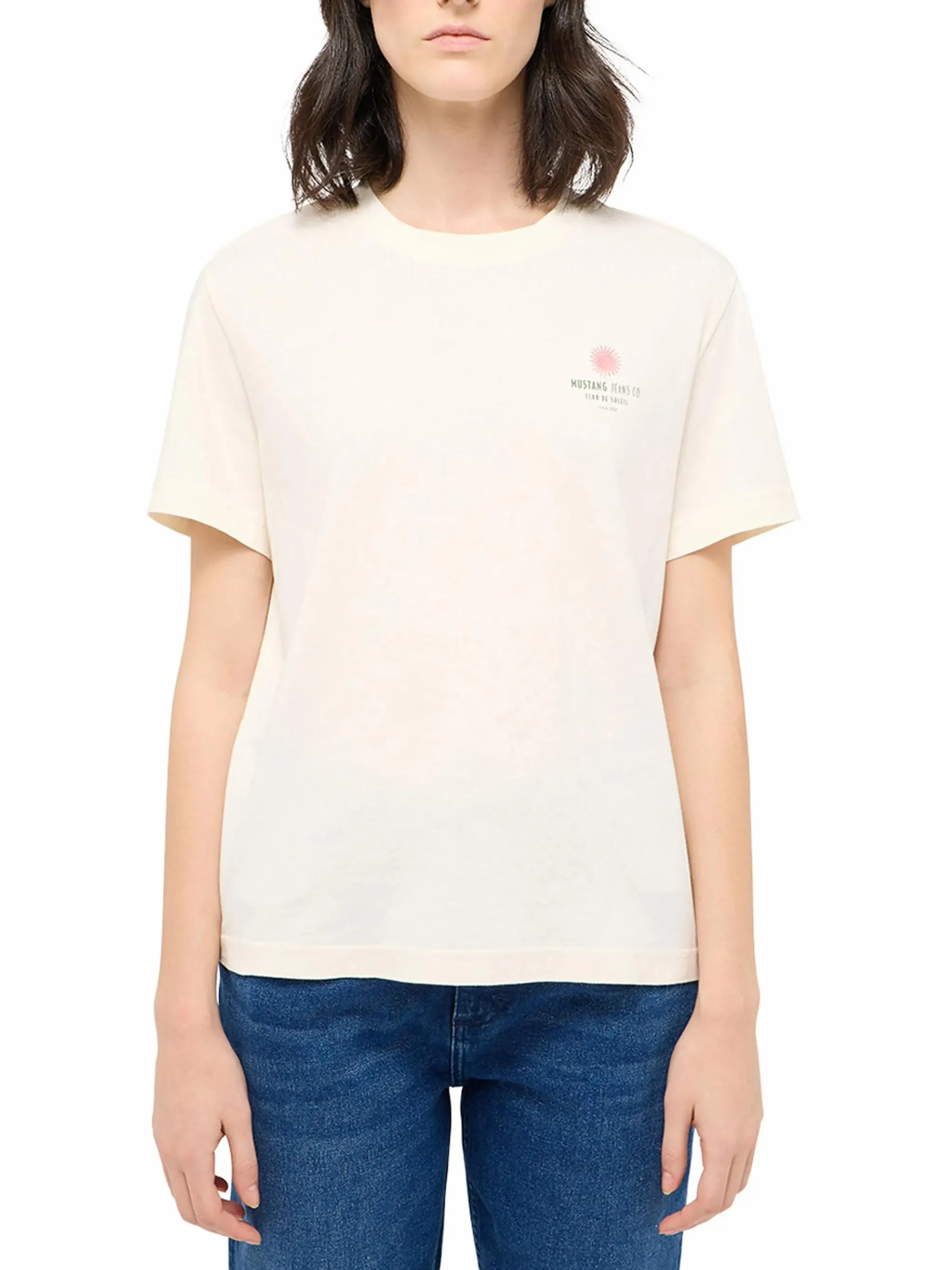 Damen T-Shirt "Floris" mit tropischem Print