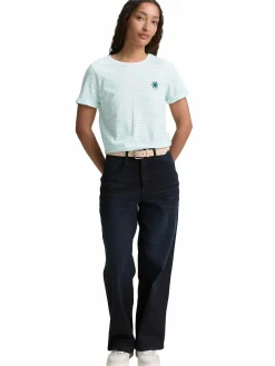 Damen T-Shirt im Streifenlook