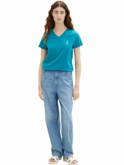 Damen T-Shirt im Streifenlook