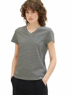 Damen T-Shirt im Streifenlook