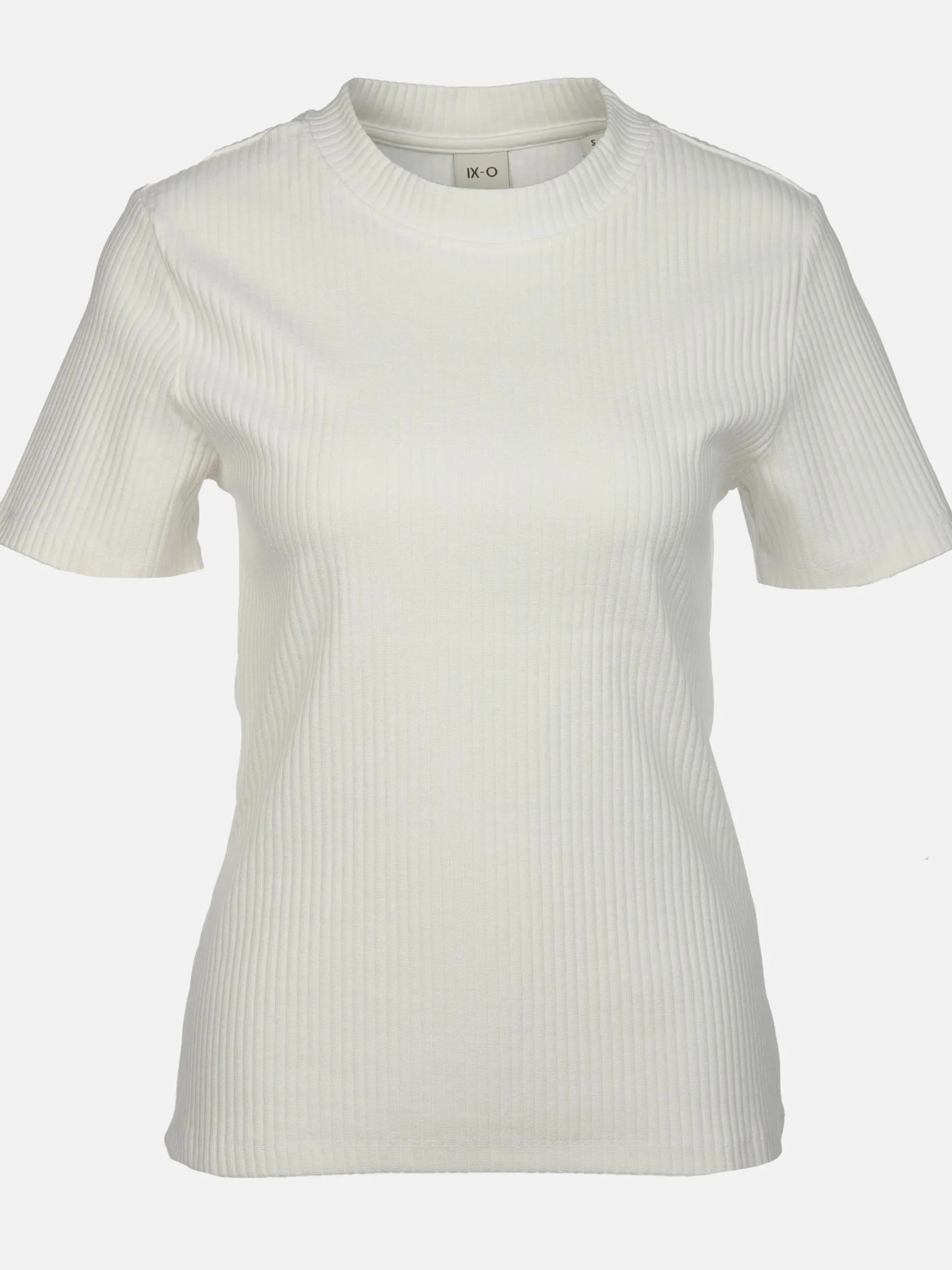 Damen T-Shirt in Ottomanripp