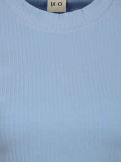 Damen T-Shirt in Ottomanripp