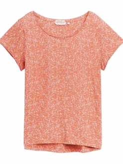 Damen T-Shirt meliert