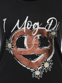 Damen T-Shirt mit Trachtenmotiv