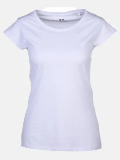 Damen T-Shirt unifarben