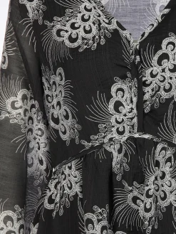 Damen Tunika Kleid mit Muster